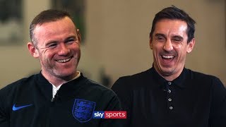 Who is the best England player Wayne Rooney ever played with  Exclusive Interview [upl. by Valdis]