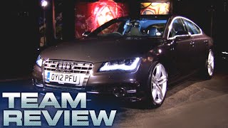 The Audi S7 Team Review  Fifth Gear [upl. by Leuneb]