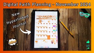 Digital Faith Journal Setup  November 2024 [upl. by Gaidano]