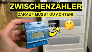 Zwischenzähler anschließen einfach erklärt  Elektro Zähler nachrüsten Wallbox  Eltako DSZ15DZMOD [upl. by Verney]