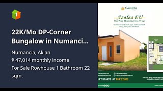 22KMo DPCorner Bungalow in Numancia Aklan Studiotype RFO [upl. by Estas]