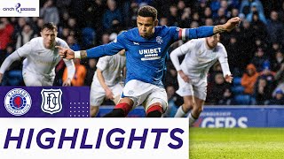 Rangers 31 Dundee  Rangers Take Comeback Victory Despite Cifuentes Red Card  cinch Premiership [upl. by Hoeg]