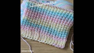 very easy knitting pattern 2 rows 🎉 [upl. by Lara]