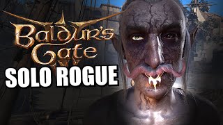 🔴 BG3 Solo Rogue Returns [upl. by Naasar]