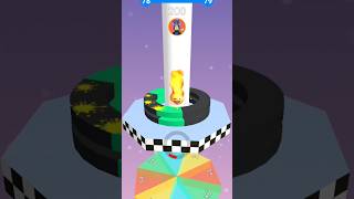 STACK BALL  HOW IMPOSSIBLE 😱  stackball stackballgame stackballs play 3d [upl. by Sivahc]