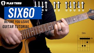 Before You Leave  Guitar Tutorial [upl. by Grani]