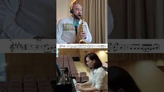 piazzolla escualo saxophone classicalsaxophone LifeONduo selmer legere [upl. by Gerita]