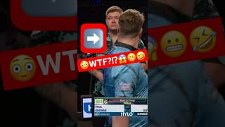 😳the ultimate nolook 180 🚨 Darts Paul Krohne Super League Dart WM 🎯 [upl. by Amble408]