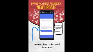 Mikrotik PPPoE Reminder UPDATE  Advanced Payment [upl. by Yma346]