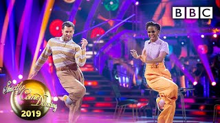 Kelvin and Oti StreetCommercial to Do I Love You  Week 10  BBC Strictly 2019 [upl. by Niltak]