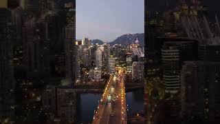 Vancouver Canada 🇨🇦 by Drone  4K Video Ultra HD HDR [upl. by Nirrat]