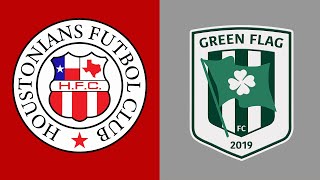 Houstonians FC v Green Flag FC  2324 Adidas Volt League Week 8 [upl. by Tammara]