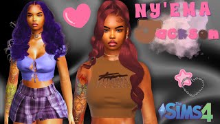 💕TheSims4 Making A Realistic Baddie In CAS w CC 😍 thesims4 sims4cc [upl. by Deth325]