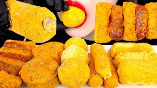 ASMR BBURINKLE SIDE MENU CHEESE BALLS HOT DOGS 뿌링클 사이드메뉴 먹방 MUKBANG EATING SOUNDS 咀嚼音  ZOEY ASMR [upl. by Kaila232]