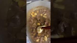 Beef stew and 🦌 chill cajunseasoning cajuncooking cajunnationseasoning [upl. by Asilav]