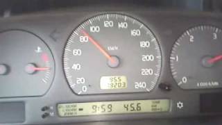 Przyspieszenie acceleration volvo s70 25D TDI 0160 cz2 [upl. by Najram]