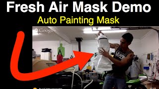 Fresh Air Mask For Automotive Painting  Breathe Cool [upl. by Brightman]