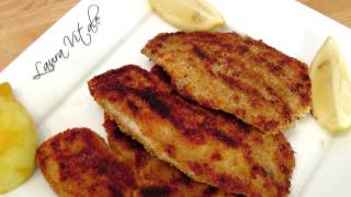 Crispy Tilapia Cutlets  Recipe by Laura Vitale  Laura in the Kitchen Episode 154 [upl. by Ezaria]