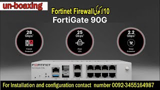 Fortinet firewall  FortiGate 90G  computer expert [upl. by Rosella]