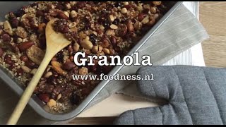 Granola  Foodnessnl [upl. by Drofniw]