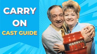 Carry On  Remembering the Stars  Cast Guide [upl. by Ahsilla]