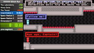 VVVVVV Any Gravitron Skip Speedrun Game Time 1645 [upl. by Renaud920]