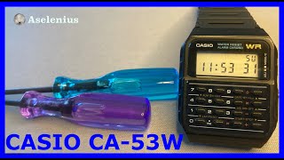 Casio smart watch CA53W [upl. by Siwel760]