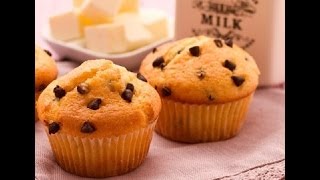 Muffin con gocce di cioccolato e oreo [upl. by Hiller]