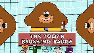 The Tooth Brushing Badge  Hey Duggee Coloring story [upl. by Yelsek]