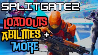 Splitgate 2 NEW Loadout System Factions Abilities  Weapons Overview [upl. by Ailahk]