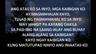 Kaibigan Kapanalig Instrumental Karaoke [upl. by Elvera]