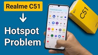 How to solve hotspot problem in Realme c51 Realme C51 solve Hotspot not working reset Hotspot [upl. by Suiramaj599]