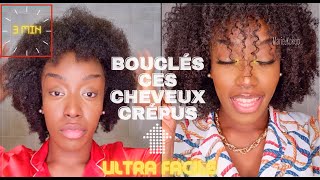 COMMENT BOUCLER SES CHEVEUX CRÉPUS ULTRA FACILE AFRO TO CURL TYPE 4B 4C MARIE KOKOO [upl. by Harte]