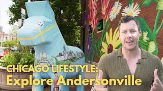 Why Move to the Andersonville Chicago Neighborhood Explore on Walking Tour Chicago Lifestyle [upl. by Almeeta]