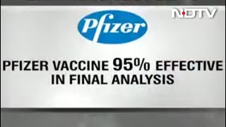 Pfizer Says Vaccine 95 Effective In Final Trials With No Safety Concerns [upl. by Gussman]