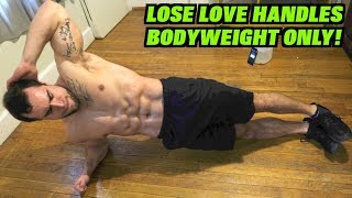 Intense 5 Minute At Home Love Handles Workout [upl. by Kieger]