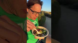 Trying a New VeggieGrill Menu Item Ranchero Bean Fiesta Bowl plantbased [upl. by Jevon]