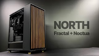 Fractal Design North  Blackout PC Build l Noctua NHD15  Radeon RX 7900 XT [upl. by Coward]