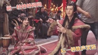 Cheng Xiao and Fan ChengCheng x The World of Fantasy drama behind the scenes compilation Part1 [upl. by Paget]