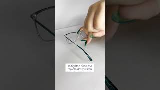 How To Keep Your Glasses From Sliding Off Your Nose  Shorts  Lenskart [upl. by Urata4]