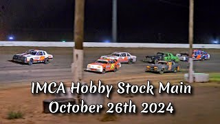 IMCA Hobby Stock Main At Central Arizona Raceway October 26th 2024 [upl. by Cheng]