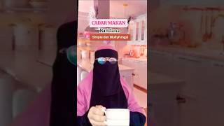 CADAR MAKAN YANG SEMAKIN MENARIK HATI PARA AKHWAT cadarmakan cadarmuslimah cadar cadarsafar [upl. by Dao]