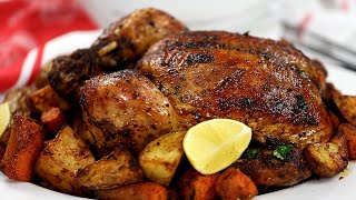 PERFECT ROAST CHICKEN  WHOLE ROASTED CHICKEN [upl. by Akelam]