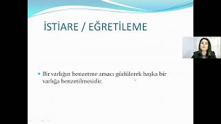 Şiirde Söz Sanatları Ad Aktarması Teşbih İstiare Kinaye İstifham Tecahüli Arif Hüsni Talil [upl. by Ahsha]