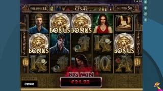 Mega Win on Immortal Romance Amber Bonus [upl. by Aiyram354]