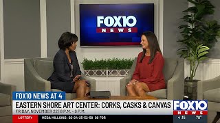 Eastern Shore Art Center to host Corks Casks amp Canvas event [upl. by Pepito]