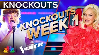 Stunning Performances from the First Week of Knockouts  The Voice  NBC [upl. by Williamson]