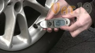 Accutire Programmable Digital Tire Pressure Gauge with Flash [upl. by Calloway]