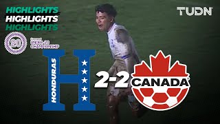 HIGHLIGHTS  Honduras vs Canadá  CONCACAF Sub20 Championship  TUDN [upl. by Raybin]