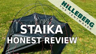 Hilleberg Staika Tent  Honest Review [upl. by Kcirttap149]